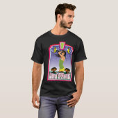 Warum Speicher-weiblicher Aushängeschild T-Shirt (Vorne ganz)