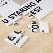 Warum starrst du an meinen Rods & Cones? Puzzle (Seite)