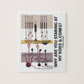 Warum starrst du an meinen Rods & Cones? Puzzle (Vertikal)