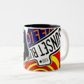 "WARUM" Tasse (VorderseiteRechts)