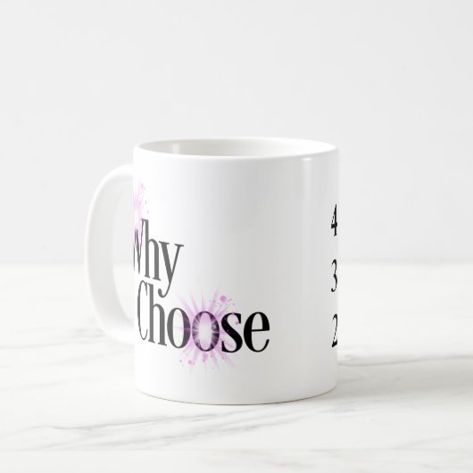 Warum Tasse wählen (Vorderseite Links)