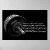 Warum trainieren? poster (Vorne)