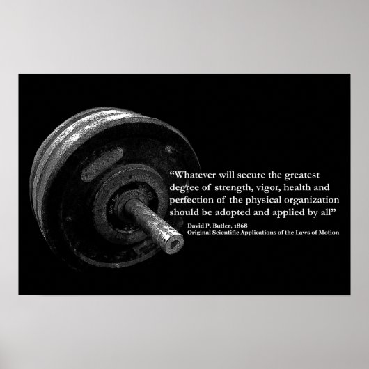 Warum trainieren? poster (Vorne)