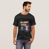 Warum UFO Spaß Alien Design T-Shirt (Vorne ganz)