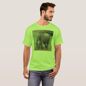 Warum verschobener Elefant 2 T-Shirt (Vorne ganz)