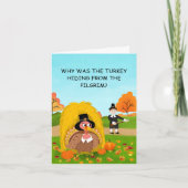 Warum versteckte sich die Türkei? Er las die Speis Karte (Vorderseite)