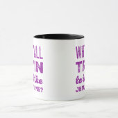 Warum versuchen Sie alle, den Jesus in mir zu test Tasse (Zentrum)