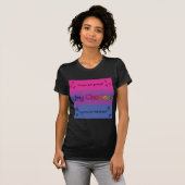 Warum wählen Sie? Simone de Beauvoir-Zitat T-Shirt (Vorne ganz)