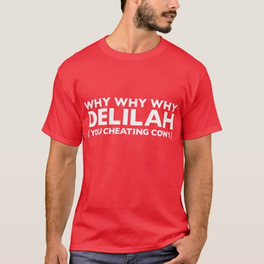 Warum warum warum Delilah T - Shirt (Vorderseite)