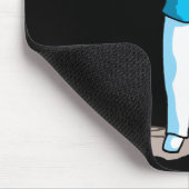 Warum? Weil ich die Krankenschwester bin Mousepad (Ecke)