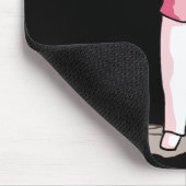 Warum? Weil ich die Krankenschwester bin Mousepad (Ecke)