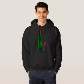 Warum Weinflasche Hoodie (Vorne ganz)