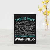 Warum wir das Bewusstsein für das Ehlers-Danlos-Sy Karte (Gelbe Blume)