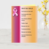 Warum wir für eine Heilung gehen Karte (Gelbe Blume)