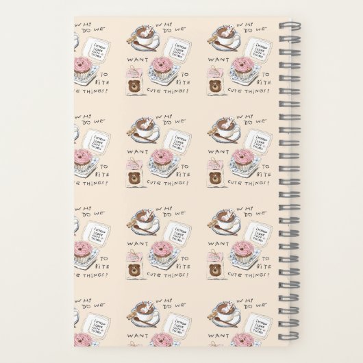 Warum Wollte wir Niedliche Dinge beißen? Notizblock (Rückseite)