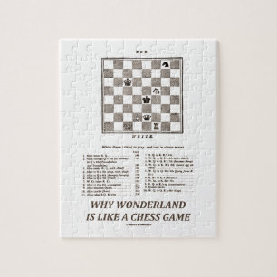 Warum Wonderland wie ein Schachspiel ist (Preface) Puzzle