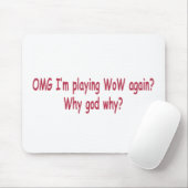 warum wow mousepad (Mit Mouse)