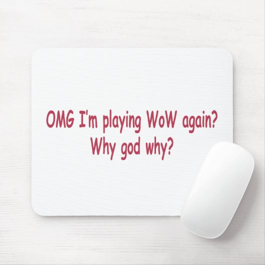 warum wow mousepad (Mit Mouse)