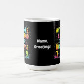 Warum wurde 6 Angst vor 7 der Bedeutung hinter "7- Kaffeetasse (Mittel)