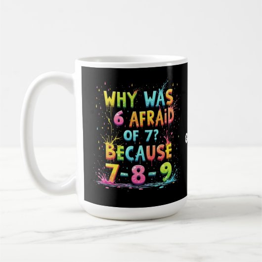 Warum wurde 6 Angst vor 7 der Bedeutung hinter "7- Kaffeetasse (Links)