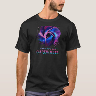 Warum zu Fuß gehen, wenn man Gymnastikgalaxie A ka T-Shirt