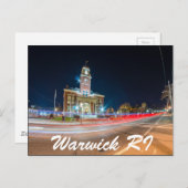 Warwick City Hall ri Postkarte (Vorne/Hinten)