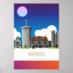 Warwick, England Poster
