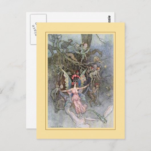 Warwick Gobel Postkarte (Vorne/Hinten)