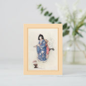 Warwick Goble Postkarte (Stehend Vorderseite)