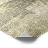 Warwick Goble Waterbaby auf einer Wasserlilie Poster (Ecke)