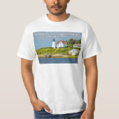 Warwick Hals-Leuchtturm, Rhode Island T - Shirt (Vorderseite)