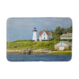 Warwick Neck Lighthouse, Rhode Island Bath Mat Badematte