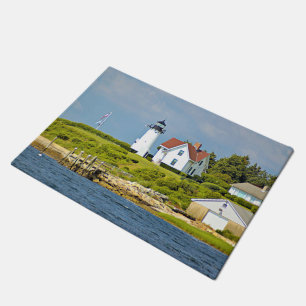 Warwick Neck Lighthouse, Rhode Island Door Mat Fußmatte