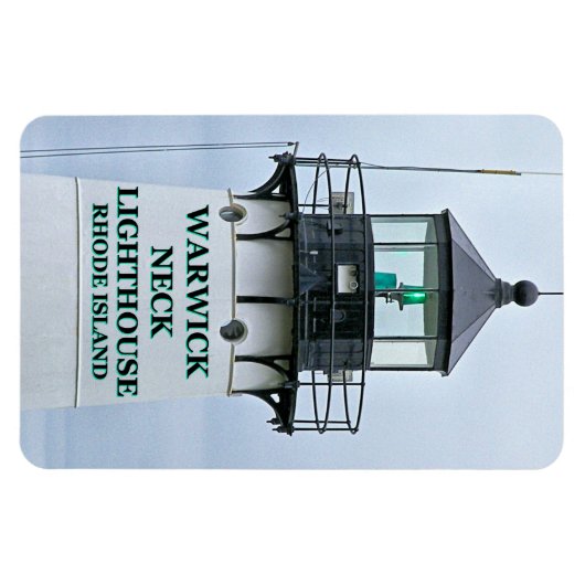 Warwick Neck Lighthouse, Rhode Island Flexi Magnet (Horizontal)