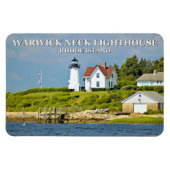 Warwick Neck Lighthouse, Rhode Island Flexi Magnet (Horizontal)