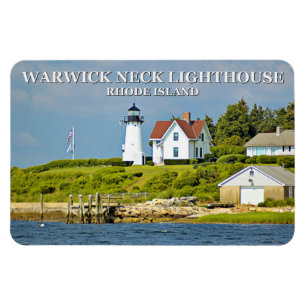 Warwick Neck Lighthouse, Rhode Island Flexi Magnet