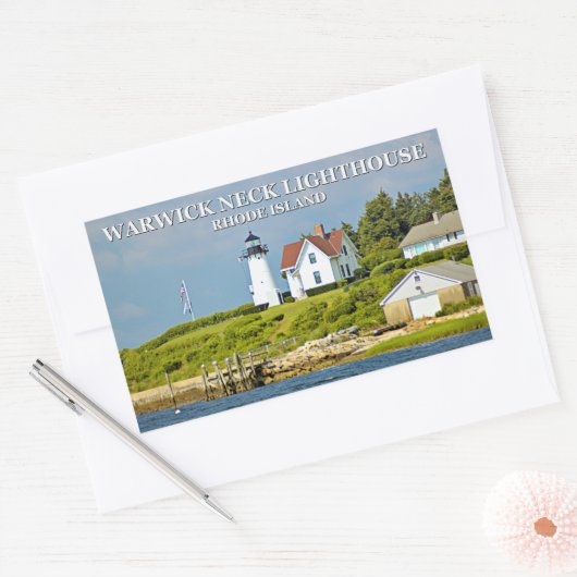 Warwick Neck Lighthouse, Rhode Island Stickers (Umschlag)