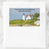 Warwick Neck Lighthouse, Rhode Island Stickers (Tasche)