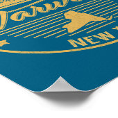 Warwick New York Its Where My Story Begins  Poster (Ecke)