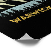 Warwick New York Mountain Sunset Sunrise Ny  Poster (Ecke)