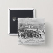Warwick Rennen, 'vom illustrierten London Button (Vorne & Hinten)