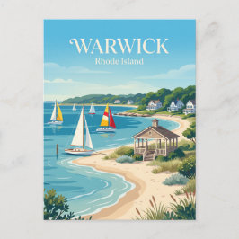 Warwick, Rhode Island Postkarte