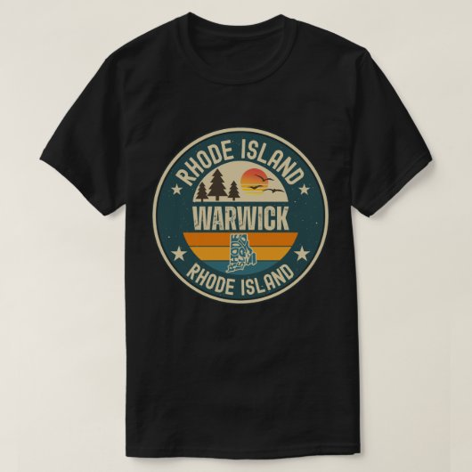 Warwick, Rhode Island T-Shirt (Design vorne)