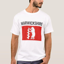 Warwickshire // English Landkreis Flag T-Shirt