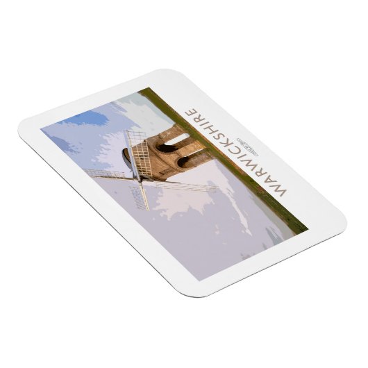 Warwickshire Railposter Magnet (Rechte Seite)