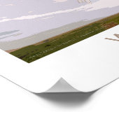 Warwickshire Railposter Poster (Ecke)