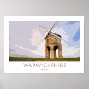 Warwickshire Railposter Poster