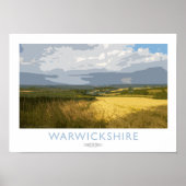 Warwickshire Railposter Poster (Vorne)