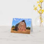 WARY 15 Red Barn Note Card/Grußkarte Karte (Gelbe Blume)