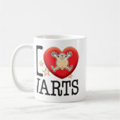 Warze-Liebe-Mann Kaffeetasse (Links)